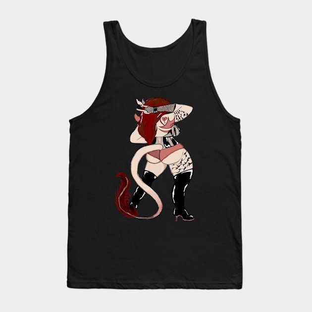 Summoner's Mistress Tank Top by PoesUnderstudy